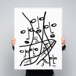 Shantell Martin - Printed Matter, We Nine Faces ©, 2020