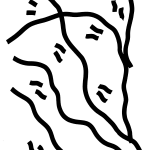 Shantell Martin - Printed Matter, Lithograph - Six ©, 2015