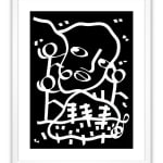 Shantell Martin - Printed Matter, Lithograph - Six ©, 2015