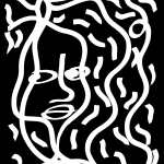 Shantell Martin - Printed Matter, Lithograph - Six ©, 2015