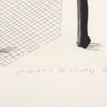 David Hockney, Panama Hat with a Bow Tie on a Chair, from The Geldzahler Portfolio, 1998