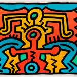 Keith Haring, Ludo, 1985