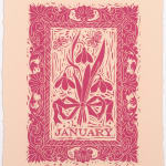 Rory Hutton, December, from Months of the Year, Pink, 2023