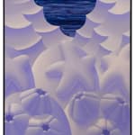 Laurens Legiers, Untitled (Snow river with spiky mountains), 2023