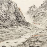Shi Jin-Hua, Pen Walking #163, 2012-2016