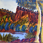 Benita Clements Mona Lisa, Albert & Rubina Namatjira, 2020