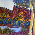 Benita Clements Mona Lisa, Albert & Rubina Namatjira, 2020