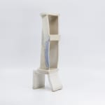 Anna John, Standing/Chair Sculpture (windy dot com series), 2020