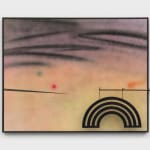 Wendy White, Low Relief (Relaxing), 2022