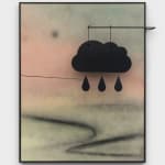 Wendy White, Rain Cloud (after Calder), 2021