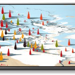 Simon Bull, Tree Line, 2023