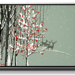 Simon Bull, Snowflakes, 2023