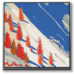 Simon Bull, Tree Line, 2023
