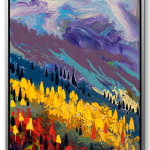 Simon Bull, Tree Line, 2023