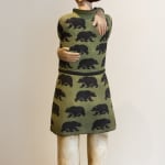 Ceramic sculpture of a woman by Fringe Gallery artist Julie McNair
