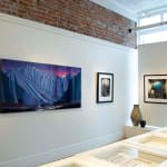 Archival Inkjet Print of The Surprise by Slate Gray Gallery Artist Maggie Taylor seen installed in the gallery