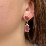 Petra Class, Citrine Stud Earrings