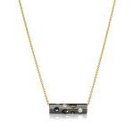 Mini Holly Pendant Necklace by Fringe Gallery studio jeweler Dana Bronfman