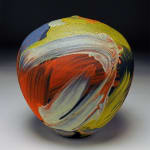 Nicholas Bernard, Orange Swirl, 2022