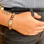 Loree Rodkin, Peace Sign Bracelet