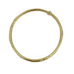 Twig Bangle With 49 Diamonds by Fringe Gallery studio jeweler Nanci Modica