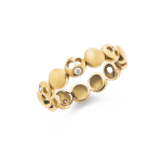 Dana Bronfman, Matte and Sparkle Mismatched Faceted Studs