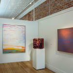 Oil on canvas landscape by Slate Gray Gallery Artist Marshall Noice