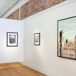 Silver Gelatin Print of Fringe Gallery Artist Jerry Uelsmann's Bears and Stairs