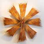 Wood Sculpture by Fringe Gallery artist Cie Hoover