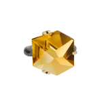 Facets Ring with Citrine by Fringe Gallery studio jeweler Elizabeth Garvin