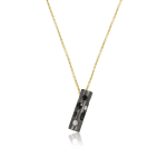 Mini Holly Pendant Necklace by Fringe Gallery studio jeweler Dana Bronfman
