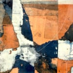 "Uncharted 3" a Mixed Media encaustic painting by slate gray gallery artist Judith Kohin