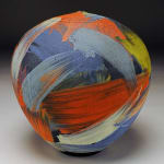 Nicholas Bernard, Orange Swirl, 2022