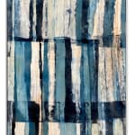 "On the Edge" a Mixed Media encaustic painting by slate gray gallery artist Judith Kohin