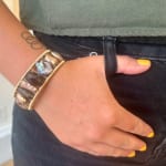 Tana Acton, Silver Ring with Sapphire Beads