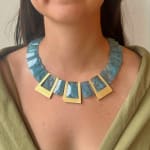 Life Necklace by Slate Gray Gallery studio jeweler Sandra Frias