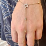 Loree Rodkin, Peace Sign Bracelet