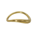 Wave Ring by Fringe Gallery studio jeweler Timo Krapf