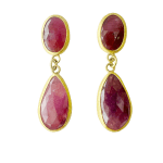 Petra Class, Citrine Stud Earrings