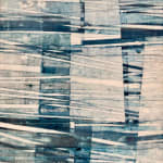 "Stillness 2" a Mixed Media encaustic painting by slate gray gallery artist Judith Kohin