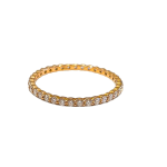 Diamond Eternity Band by Slate Gray Gallery studio jeweler Sloane Street