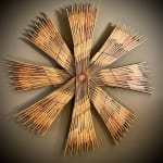 Wood Sculpture by slate gray gallery artist Cie Hoover