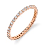 Diamond Eternity Band by Slate Gray Gallery studio jeweler Sloane Street