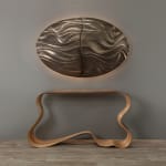 Marc Fish, Double Mokume Console and Shelves, 2021