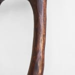 Willem Van Hooff, Ripped wood cabinet (large), 2025
