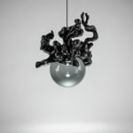 Aneta Regel, Raining stone (medium white), 2023