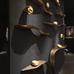 Marc Fish, Mokume-Gane Console & Shelves, 2022