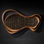 Marc Fish, Mokume Gane Small Console Table, 2023