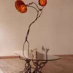 Aneta Regel, Raining stone (medium white), 2023