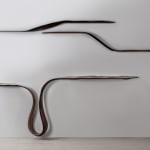 Marc Fish, Mokume-Gane Console & Shelves, 2022
